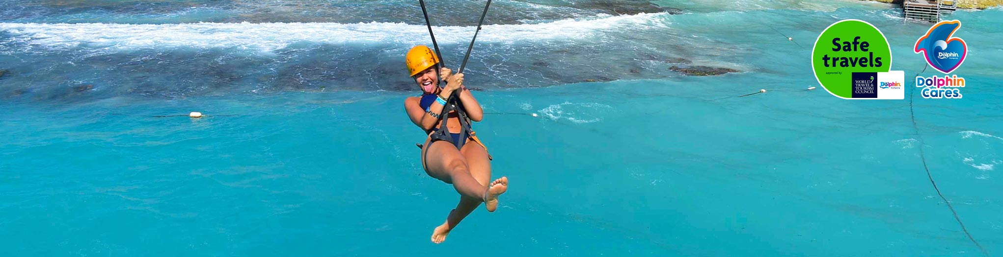 Activities in Cancun, Isla Mujeres Zip Line Garrafon Park