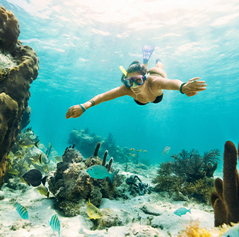 Snorkel en Parque Garrafón, Cancún, Isla Mujeres